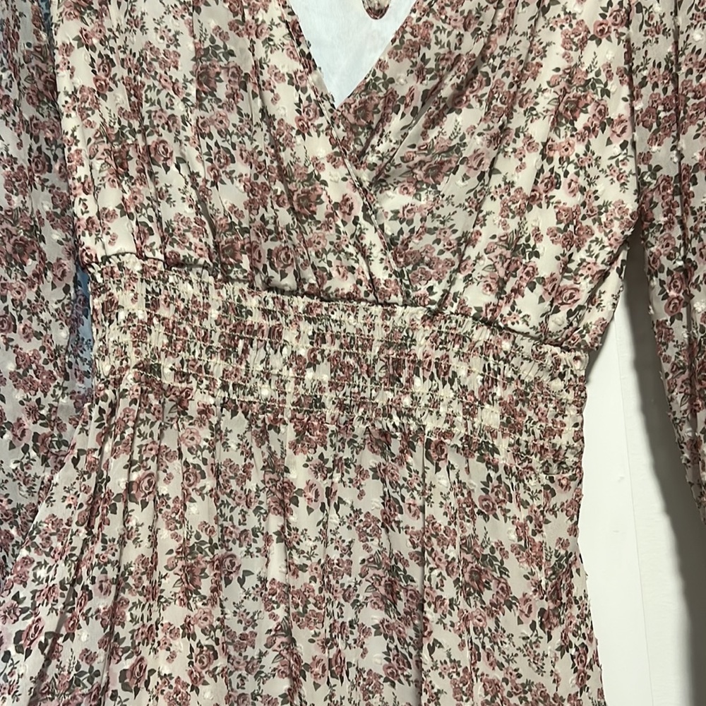 Smock waist dress - Picture 2 of 3